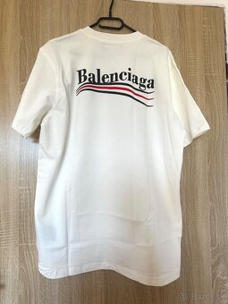Balenciaga biele panske tricko - 2