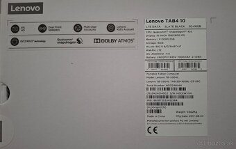 Lenovo Tab4 10,1" Tablet - 2