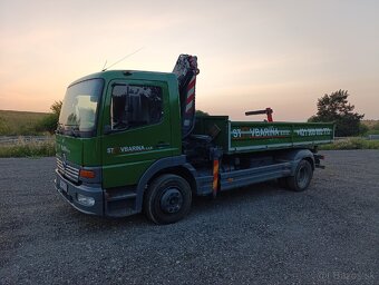 Predám Mercedes-Benz Atego 1317 sklápač + Hydraulická ruka - 2