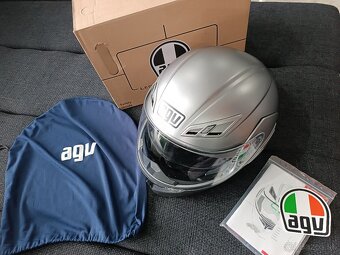 MOTO PRILBA AGV COMPACT ST E2205 - MATT GREY v.L - 2