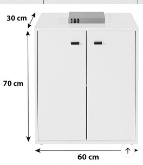 Biela komoda - 2