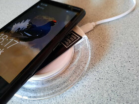 Bezdrotová nabíjačka pre všetky druhy mobilov - zostava - 2