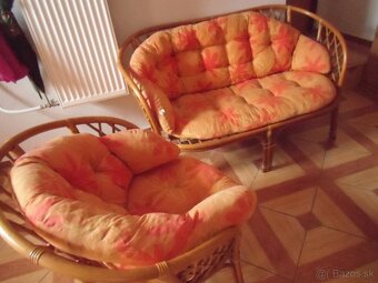 Kvalitná prutená zostava s poduškami - 2