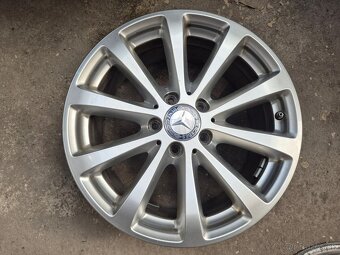 5x112r17 ET40 x 7,5 eektróny originál MERCEDES + snímače - 2