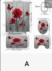 Kúpeľňový set- nový - 2