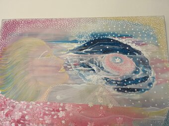 Predám ručne maľovaný obraz Ilona Palušova - 2