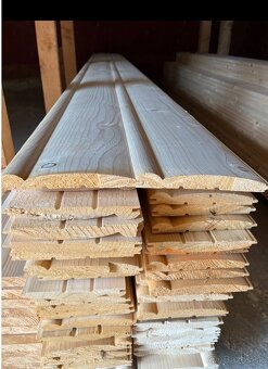 Tatranský zrubový profil Kvh hranoly rezivo plechy OSB - 2