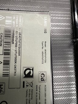 Samsung UE43TU7172U - 2