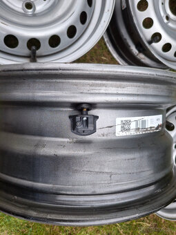15" plechy 5x114,3 na Renault + TPMS - 2
