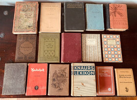 Starožitná zbierka kníh v nemčine, roky 1891 - 1941 - 2