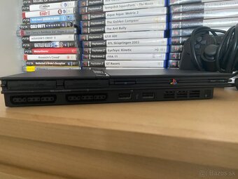 Playstation 2 Slim + Hry - 2