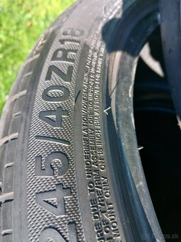Dvojrozmer 275/35 r18 a 245/40 r18 letne pneumatiky - 2
