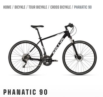Kellys PHANATIC 90 Crossový bicykel velkosť: L - 2