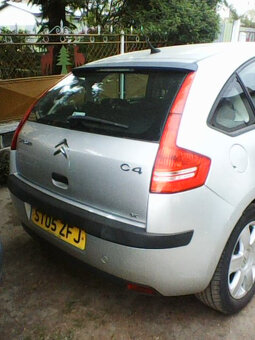 Citroen C4,1.6hdi-80kw,strieborná metalíza - 2