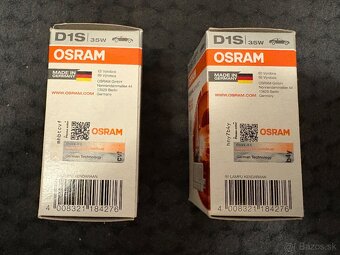 D1S Osram xenonova vybojka - 2
