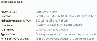 ▼DELL Latitude 5470 - 14" / TOUCH / 8GB / SSD / ZÁR▼ - 2