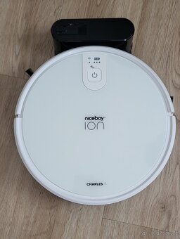 Robotický vysávač Niceboy ION Charles i7 White - 2