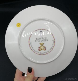 Royal Worchester, tanier, porcelán - 2