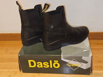 Kožené jazdecké topánky Daslo - 2