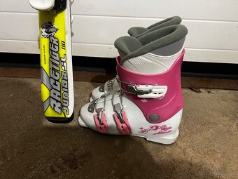 Detske lyze s lyziarkami - 2