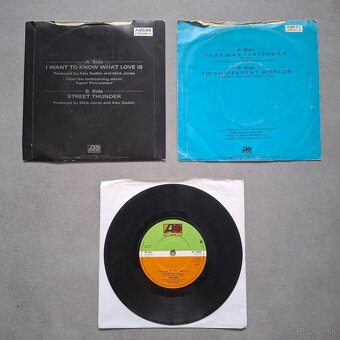 Foreigner – Kolekcia 3x Vinyl (SP 7'') - 2