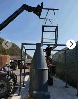 CYKLONOVY odlučovač pilin - 2