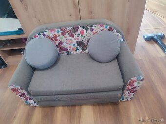 Rozkladací gaučík - sedačka - 2