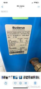 Predam plynový kotol Buderus - 2