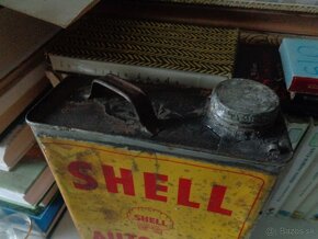 Shell -cca 1930 plechovica od oleja. - 2