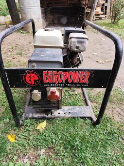 Profesionálna elektrocentrála europower EP 6500T - 2