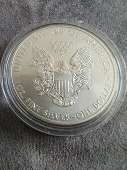 Investičné striebro American Eagle - 2