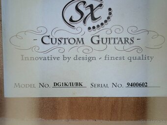 Akustická gitara SX DG1K - 2