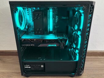 PREDÁM HERNÝ PC - R5 7600X, RTX 3070 8GB, 16GB DDR5, SSD,HDD - 2