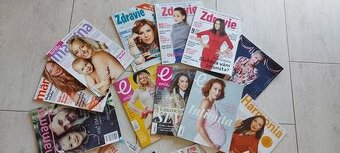 Časopisy Mix 2013-2023-EVITA, MADAM Eva, Zdravie... - 2