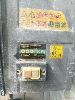 Predam miešačku Betonmischer GBM130 - 2