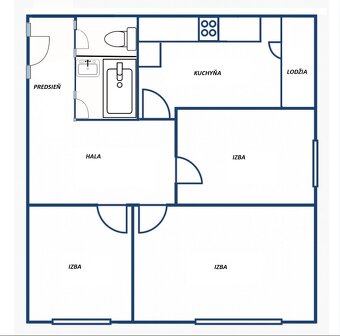 AJ NA INVESTÍCIU Slnečný 3 izbový byt s krásnym výhľadom na - 2
