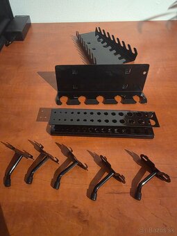 Organizéry na náradie pre dierované steny - 8-dielna súprava - 2