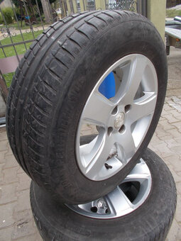 Elektróny Peugeot 4x108 + 215/60R16 - 2