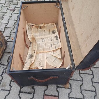 Starožitný lodný kufor - 2