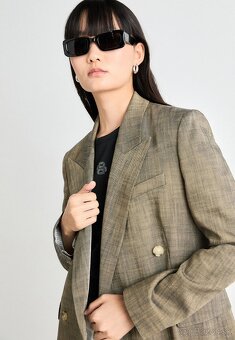 dvojradové zelené sako - 34 - Boss - nové - 2