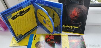 Cyberpunk 2077 ps4 komplet aj nálepky - 2