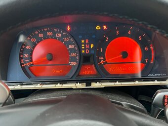 Alpina B7 budiky - 2