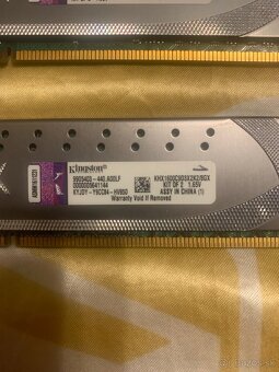 Predám RAM HyperX Genesis 4GB DDR3 1600MHz - 2