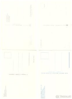 Pohľadnice mix svet farebne 1 - 2