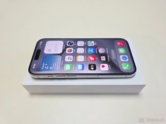 APPLE IPHONE 15 PRO 128GB WHITE TITANIUM TOP STAV - 2