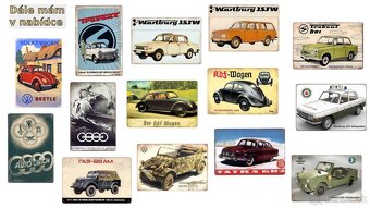 plechová cedule - Wartburg 311 Volkspolizei - 2