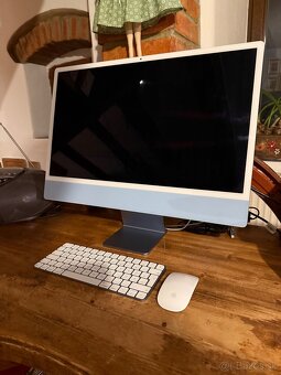 Apple iMac 24” M1, 8 GB RAM, 256 GB SSD, modrý - 2