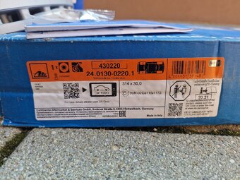 Brzdové kotúče ATE - 2