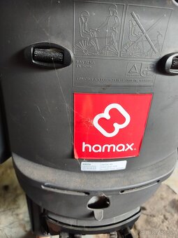 Detská sedačka na bicykel hamax - 2
