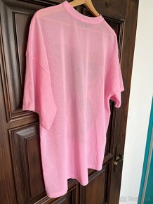 Bershka ružové tylove tričko č. M - 2